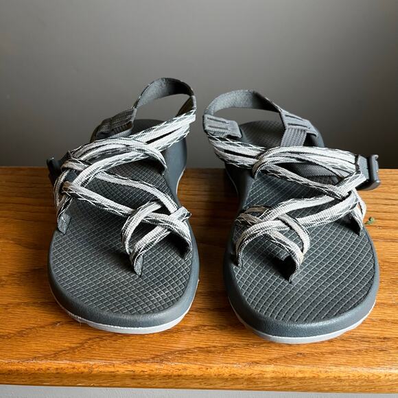 Chaco Women's Z/X2 Classic Apex Gray Comfort Sandals Size 9 Hiking Gorpcore‎ - Picture 2 of 6
